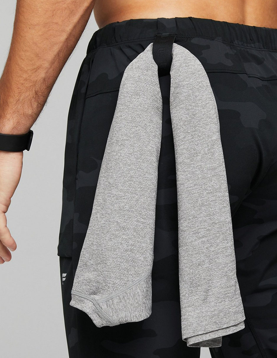 Jogger skinny estampado camuflaje con bolsillos para hombre