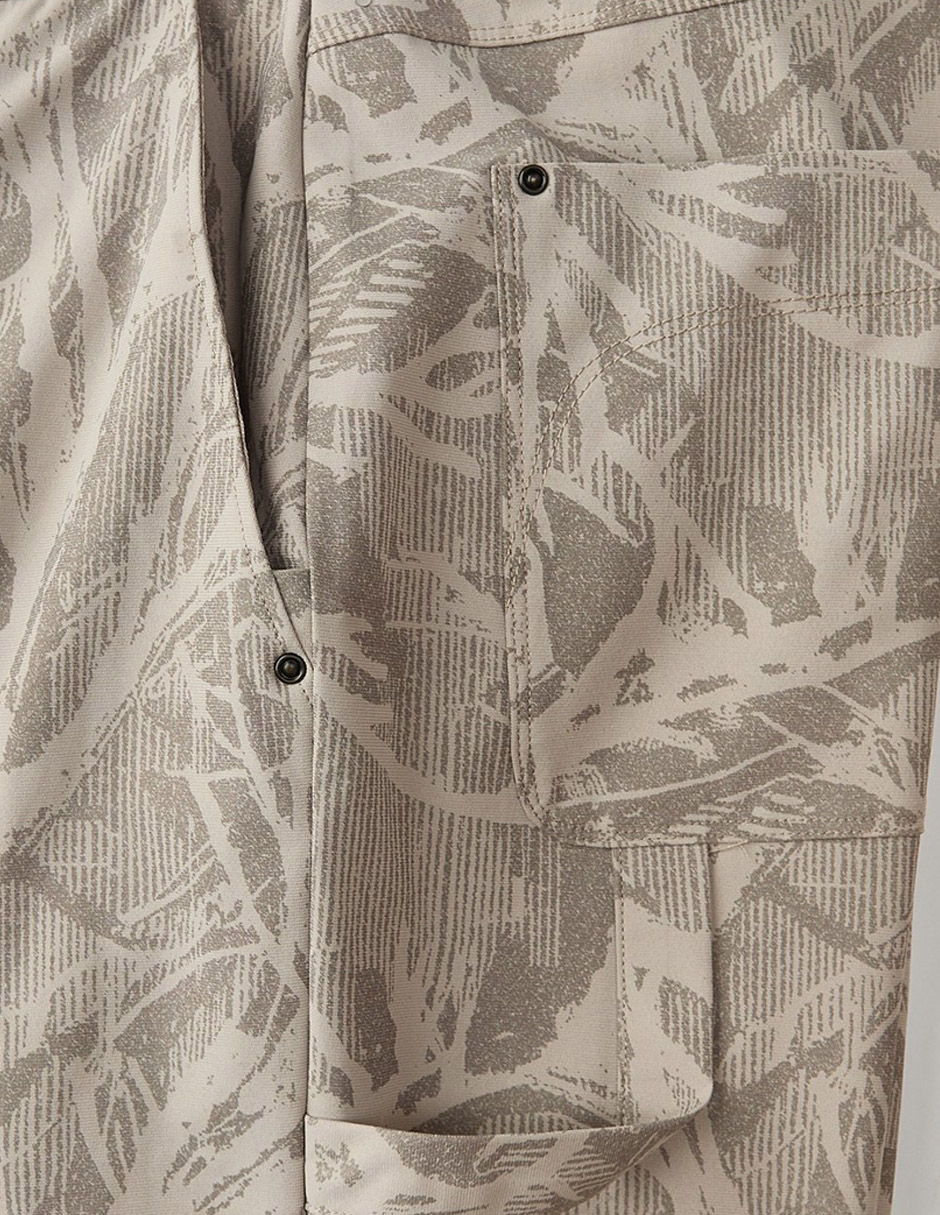 Pantalón straight de algodón para hombre