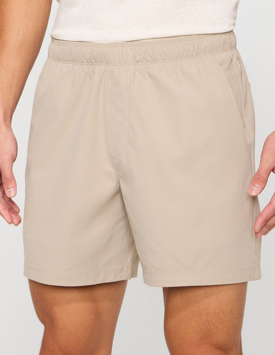 SHORT FABLETICS FLAP-MB0153, 2XG, BEIGE