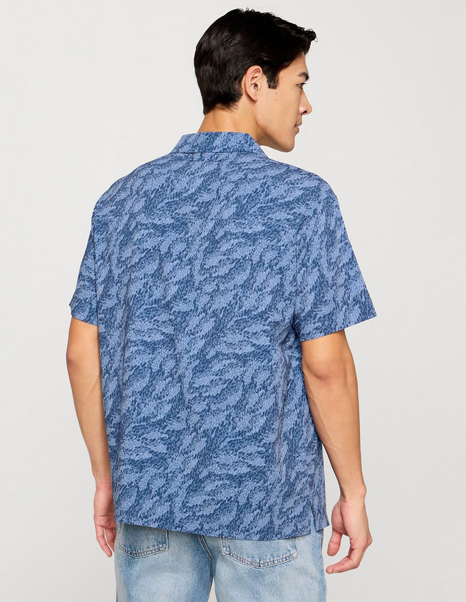 Camisa casual de algodón manga corta para hombre 2