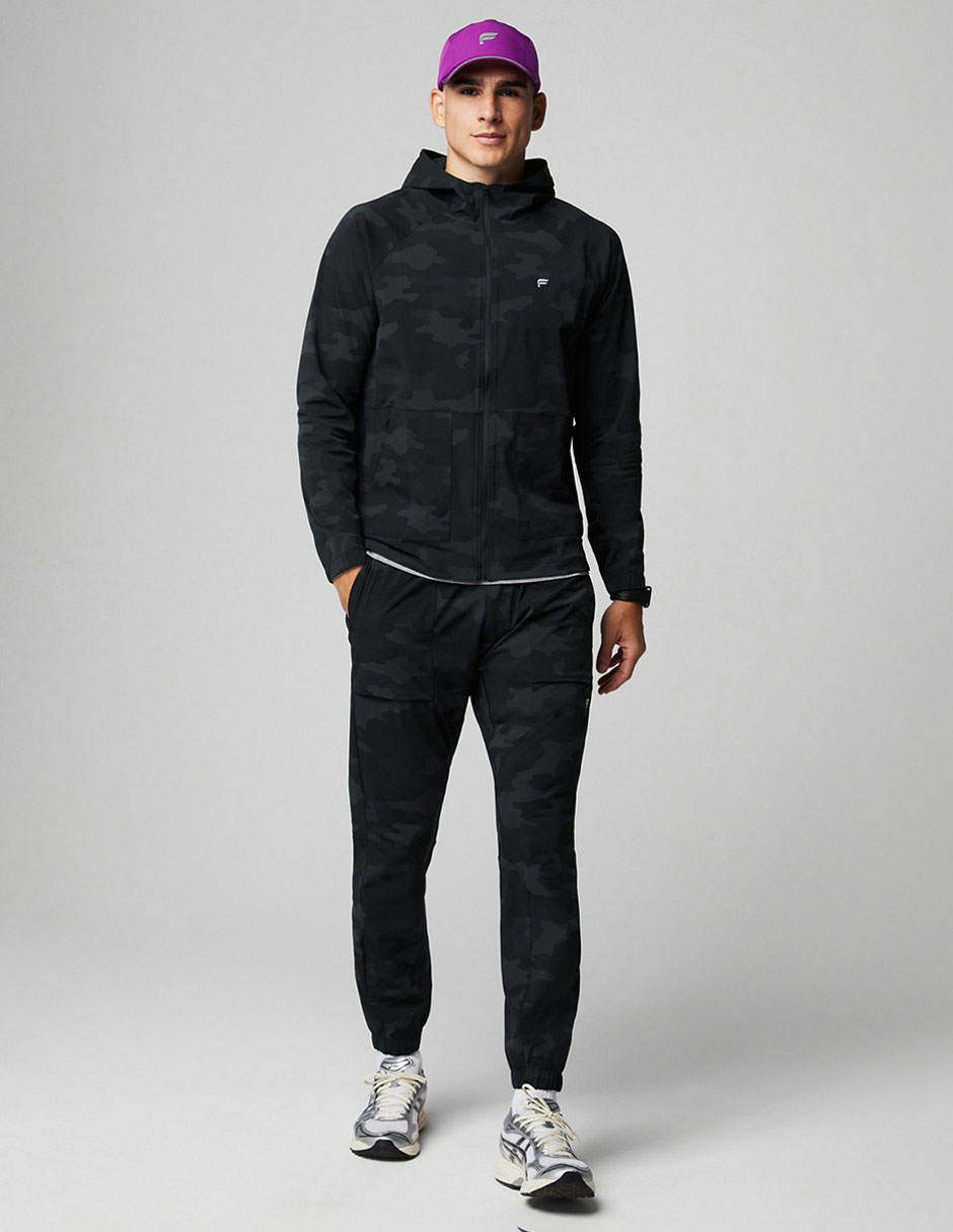 Jogger skinny estampado camuflaje con bolsillos para hombre 3