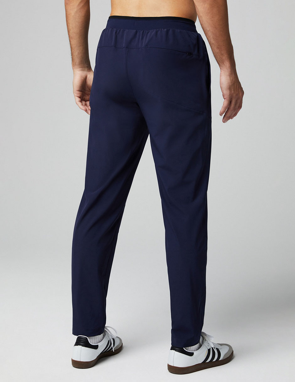 Pants straight con elástico para hombre