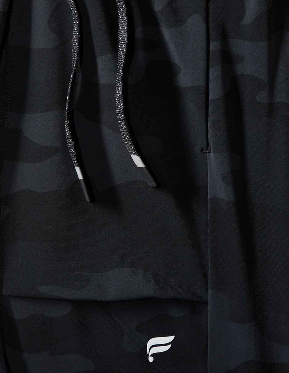 Jogger slim estampado camuflaje con bolsillos para hombre 4