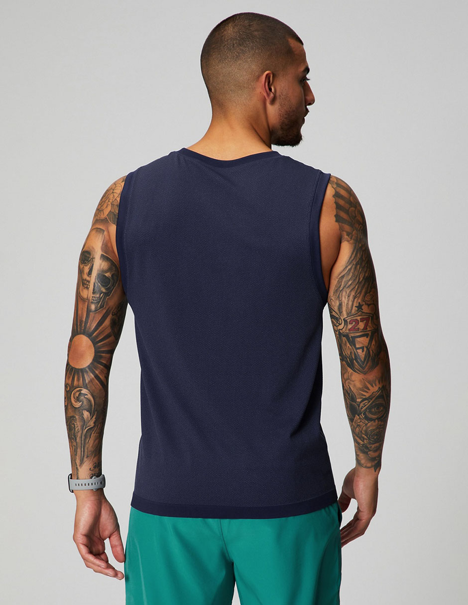 PLAYERA FABLETICS FLAP, M, AZUL MARINO