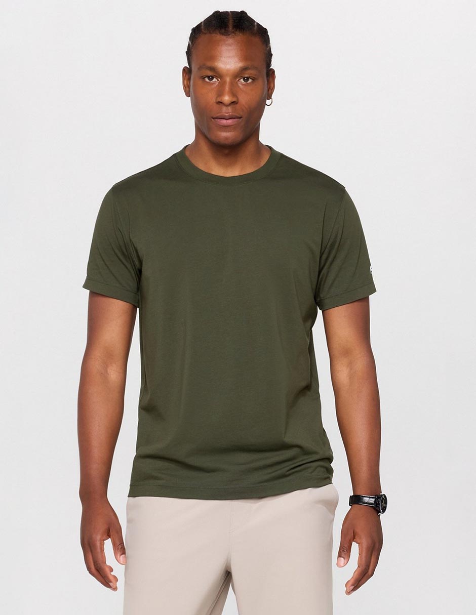 Playera cuello redondo para hombre 1