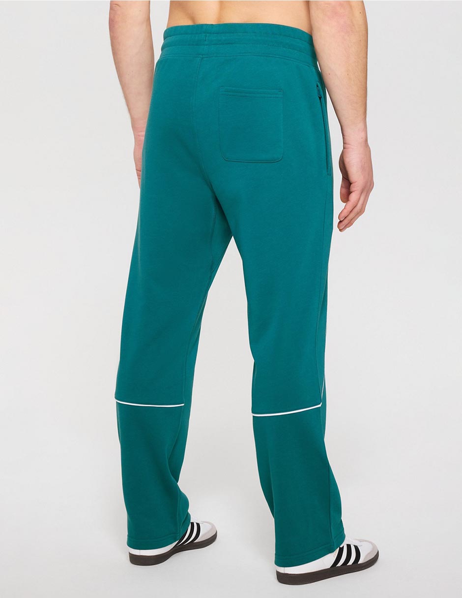 Pants straight con jareta para hombre 2