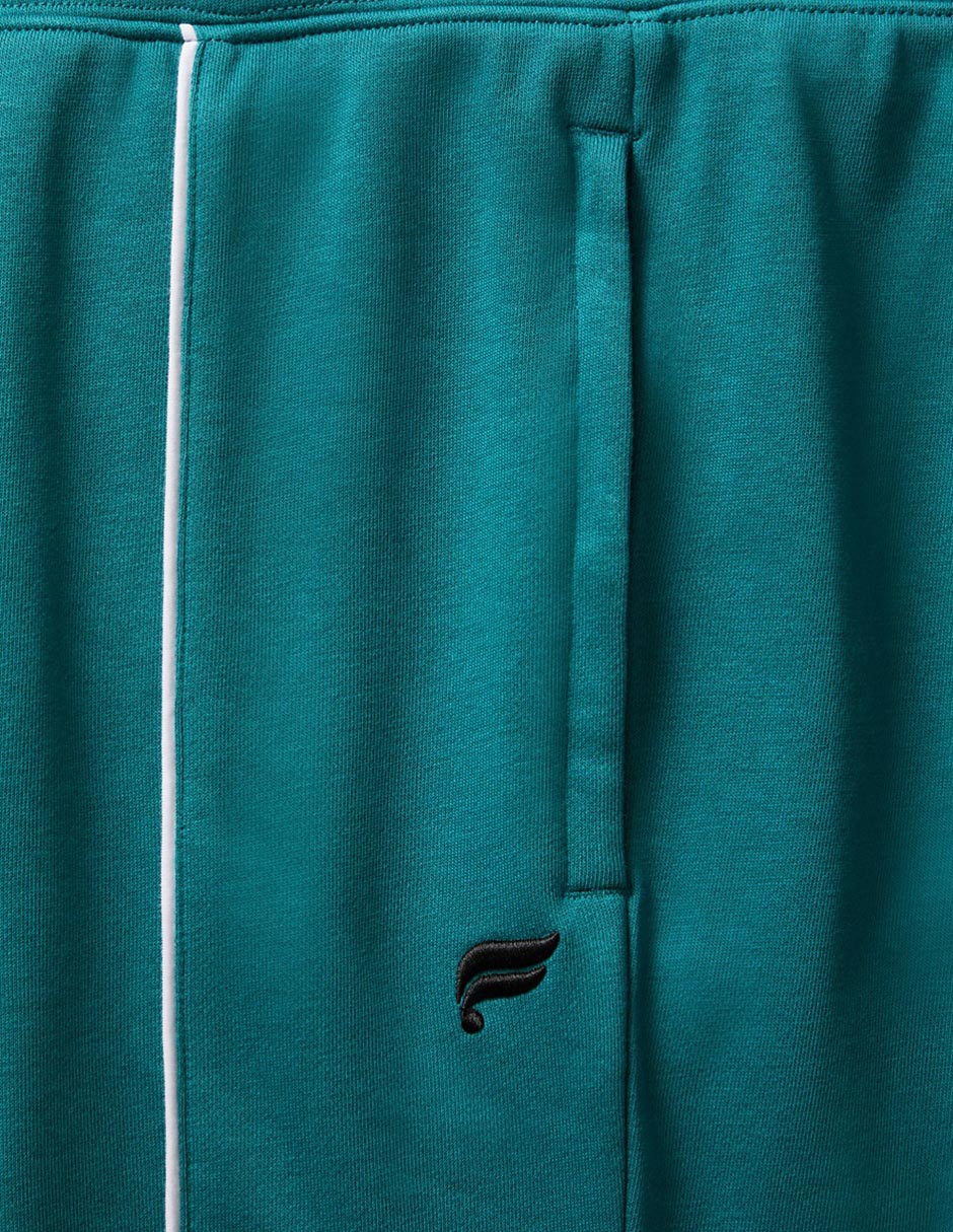 Pants straight con jareta para hombre 4