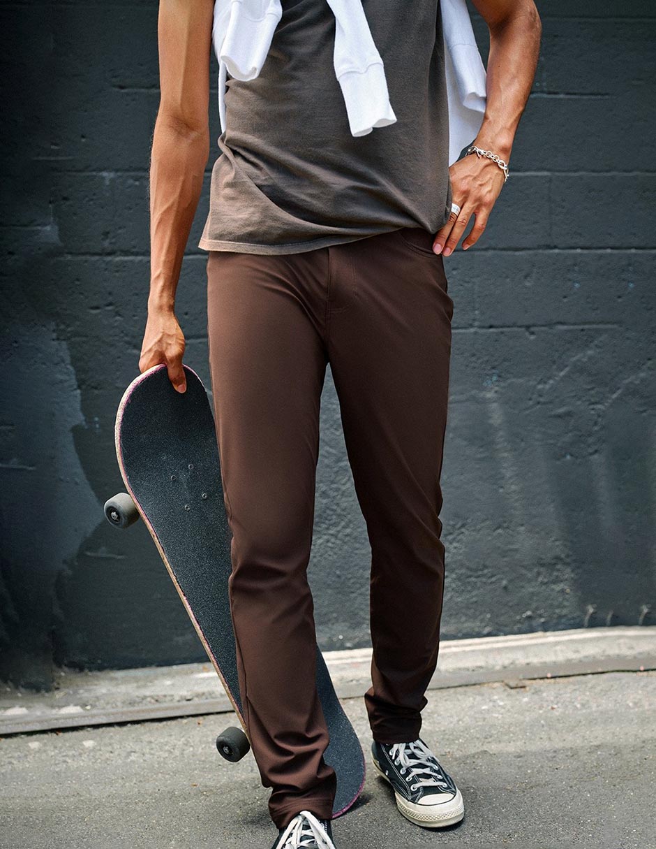 Pantalón chino slim para hombre