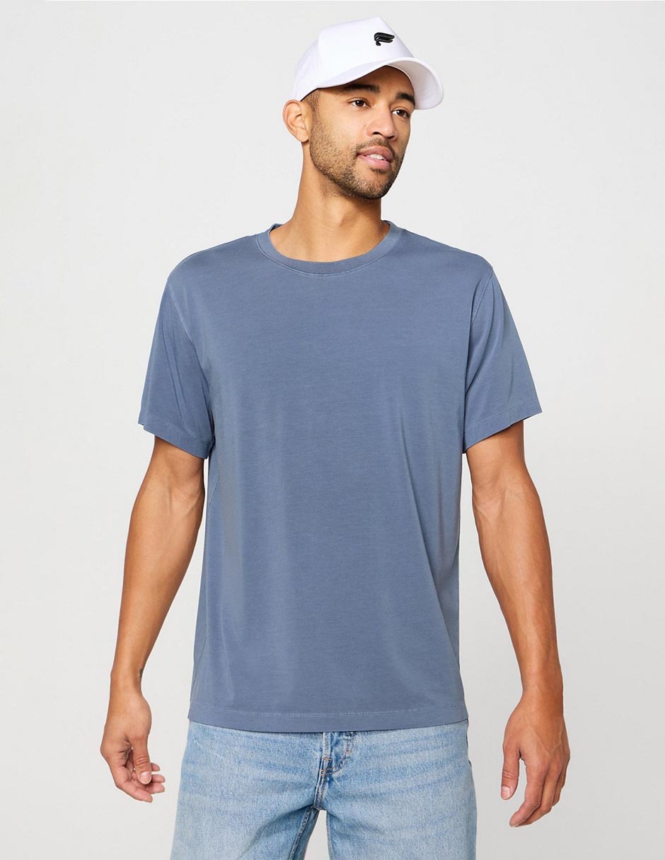 Playera cuello redondo para hombre