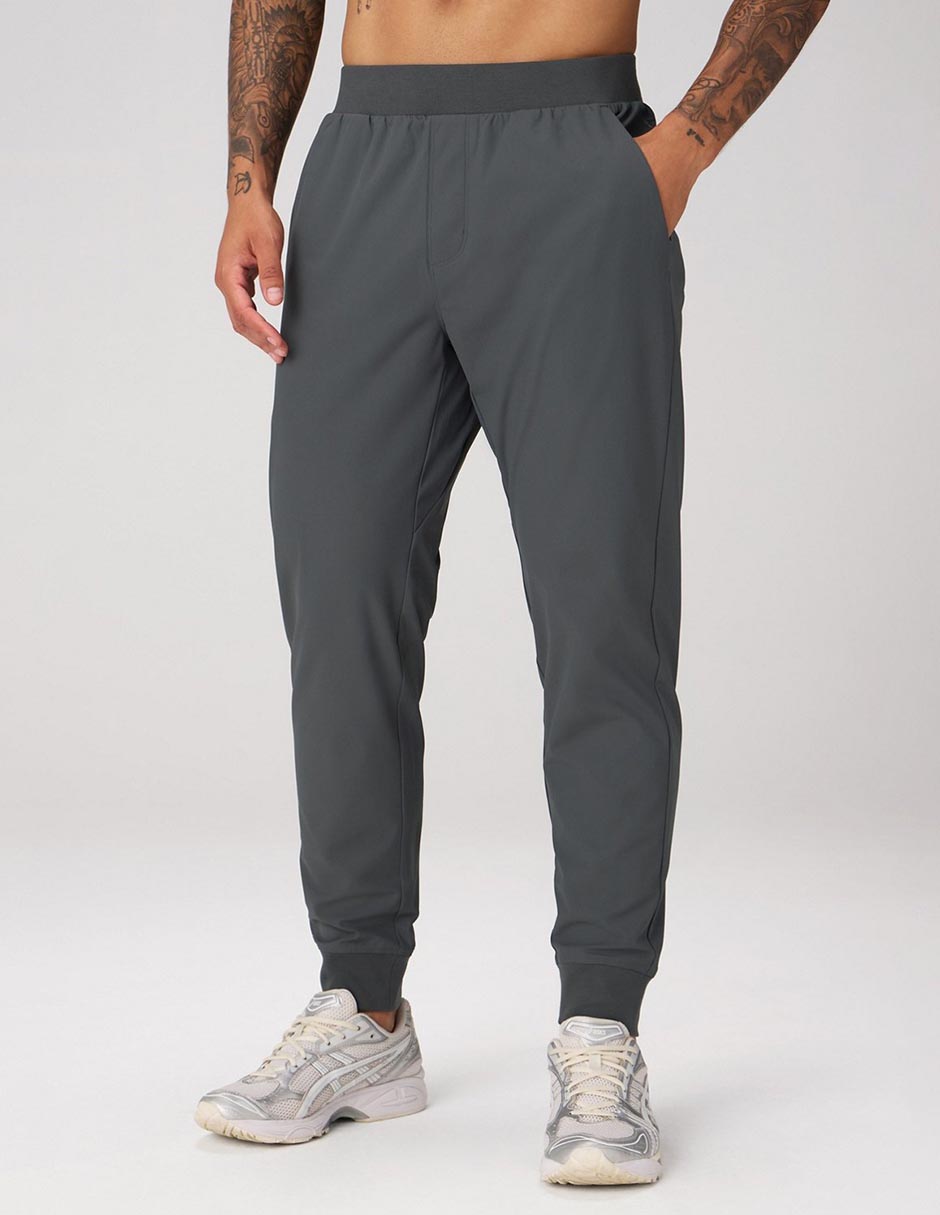 Jogger relajado con bolsillos para hombre Jogger relajado con bolsillos para hombre