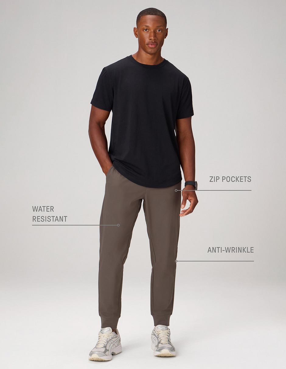Jogger relajado con bolsillos para hombre 4