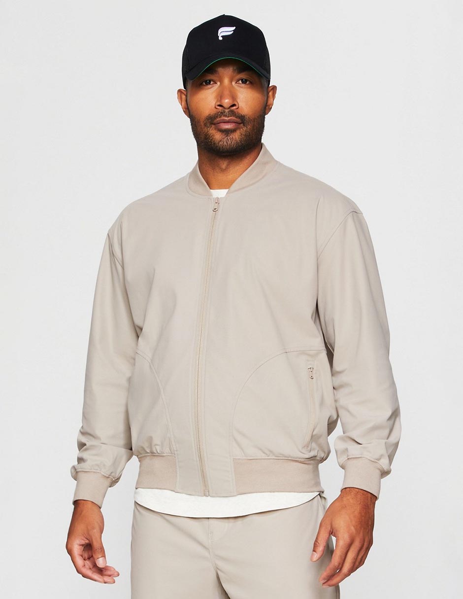 Chamarra bomber Fabletics con bolsillos para hombre