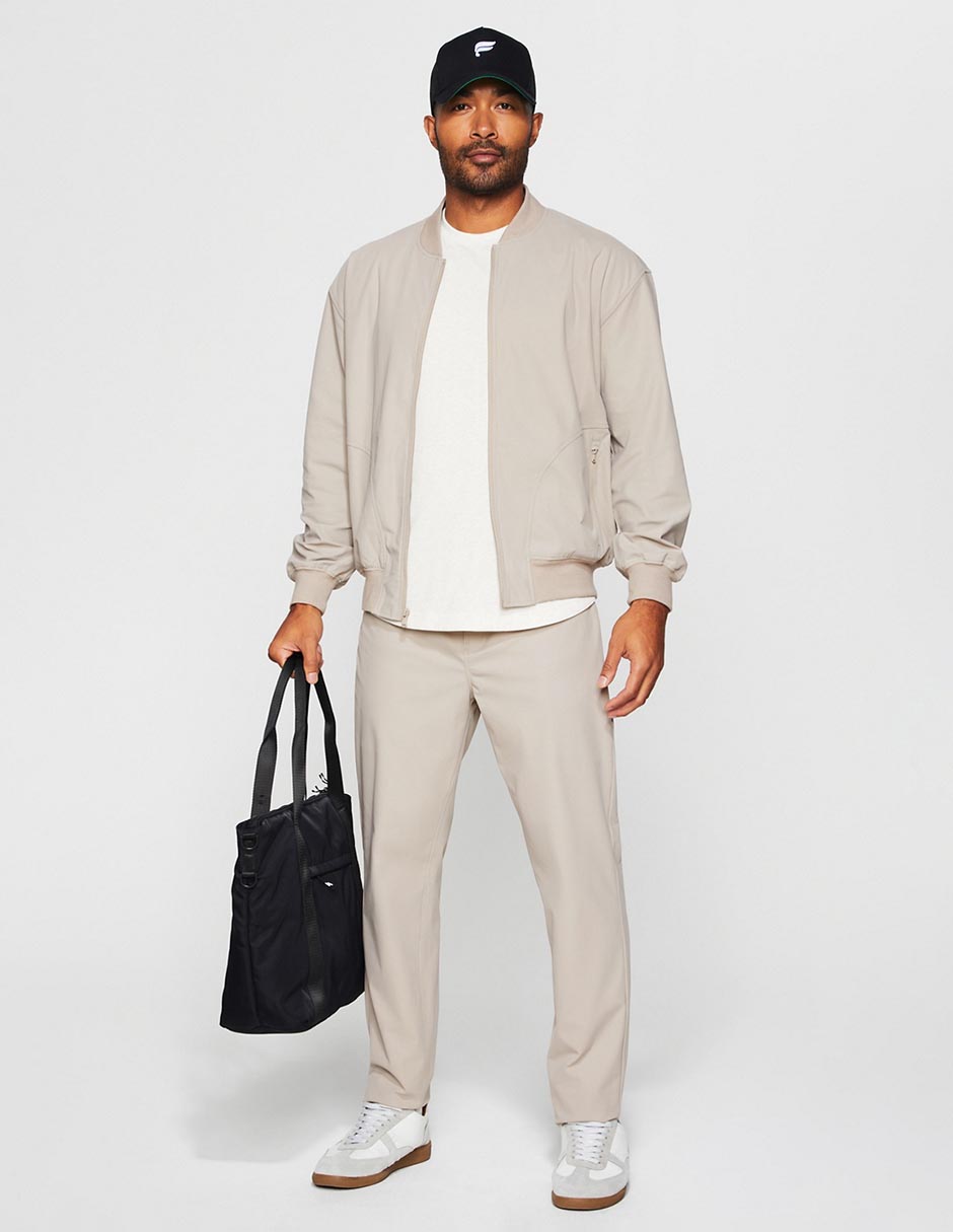Chamarra bomber Fabletics con bolsillos para hombre