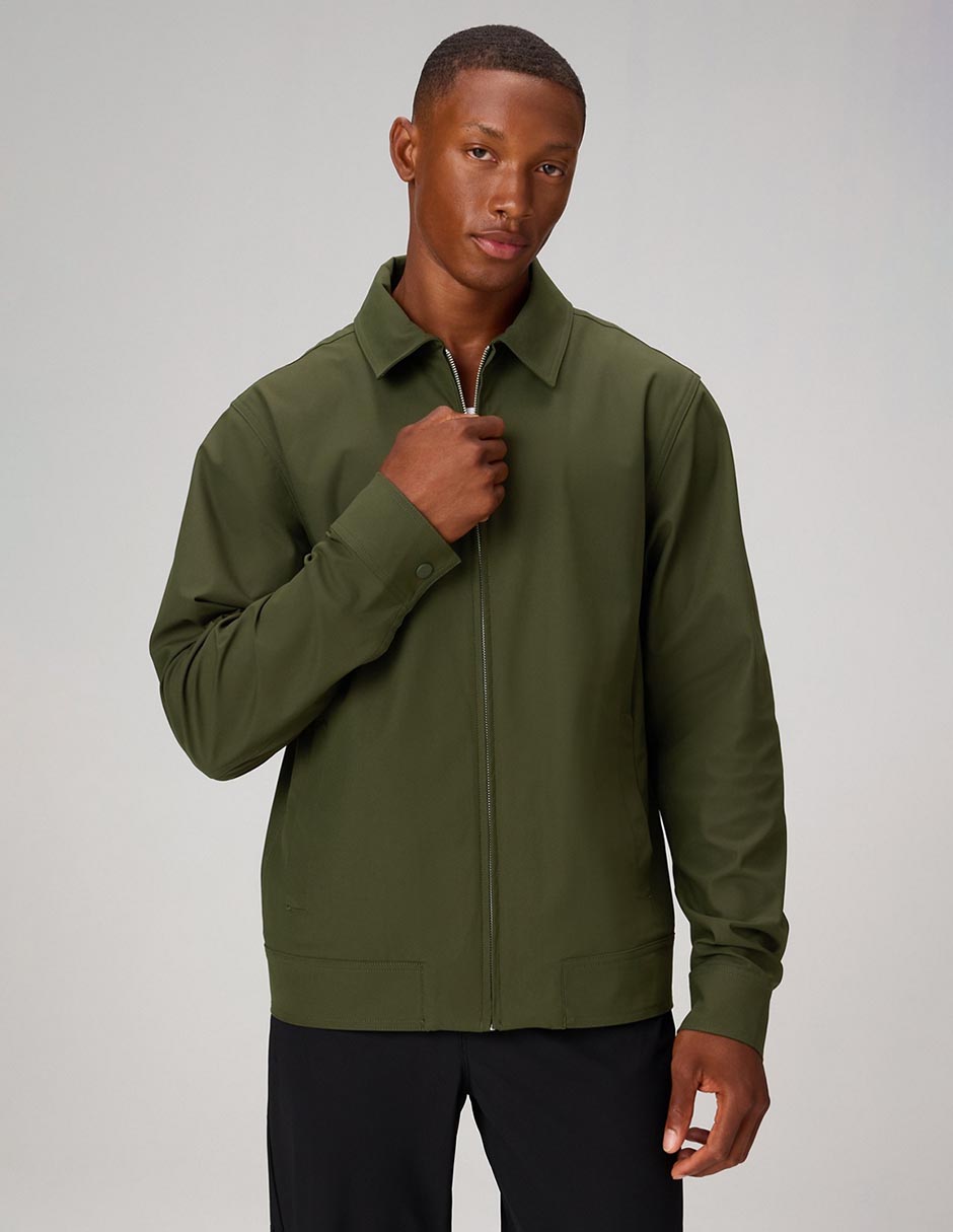 Chamarra casual con bolsillos para hombre Chamarra casual con bolsillos para hombre