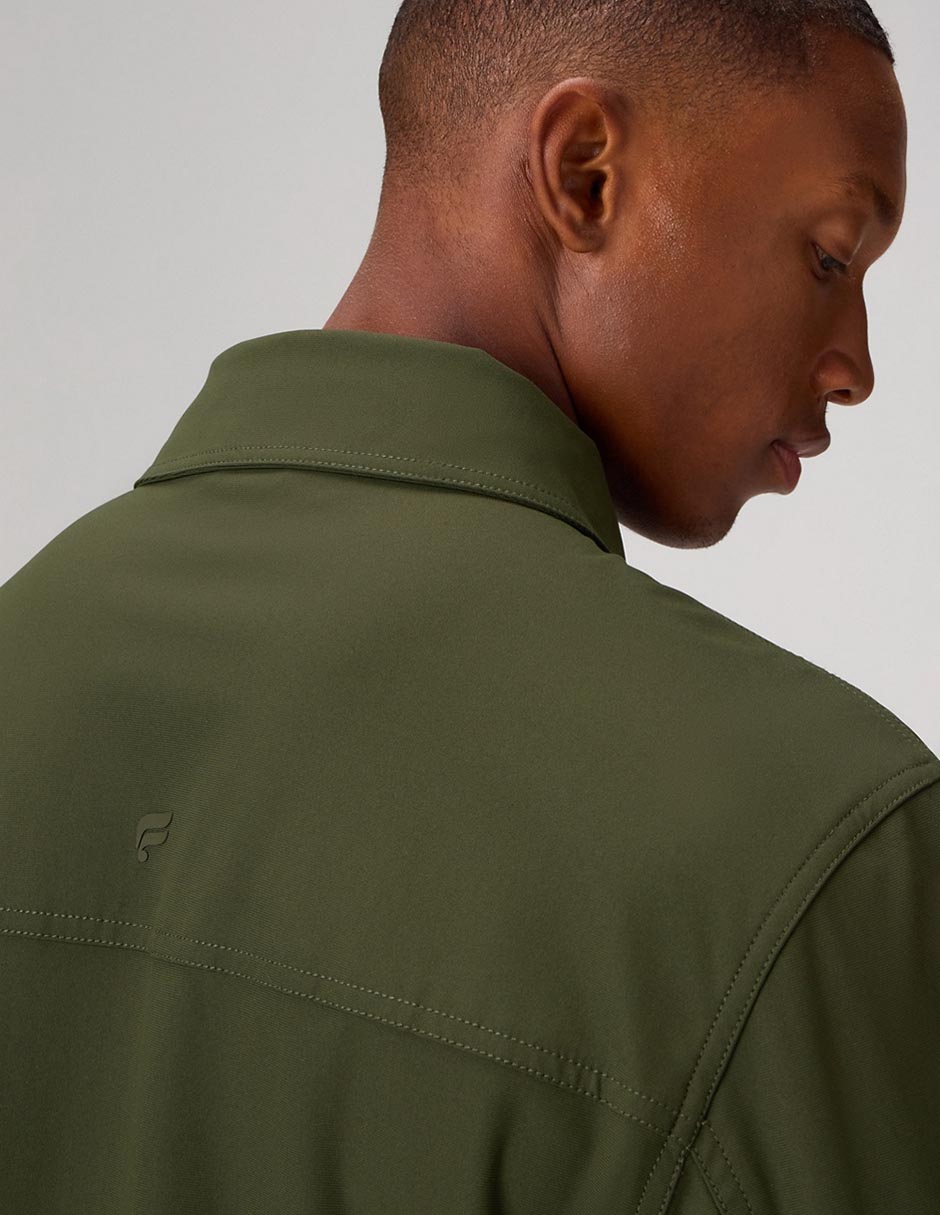 Chamarra casual Fabletics con bolsillos para hombre