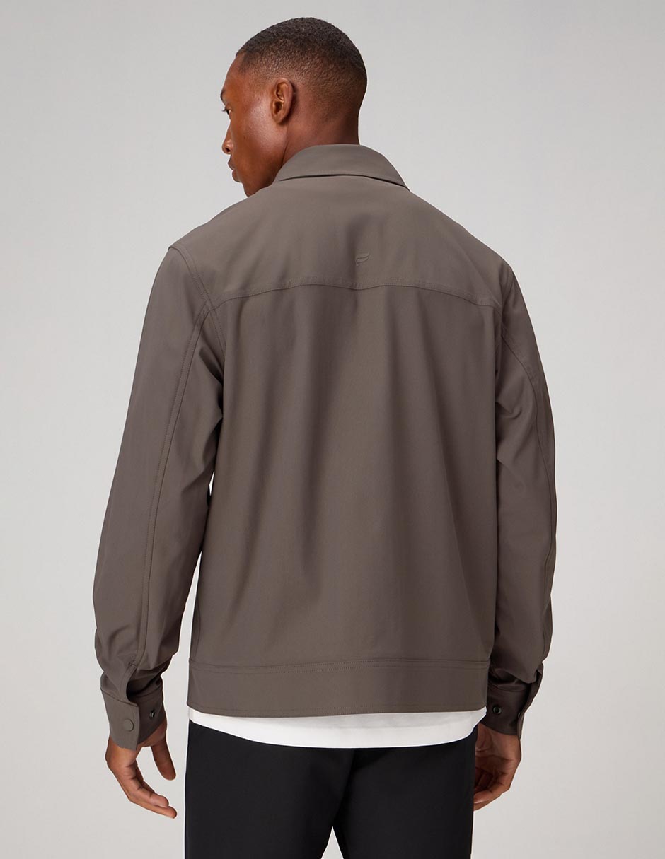 Chamarra casual con bolsillos para hombre 2
