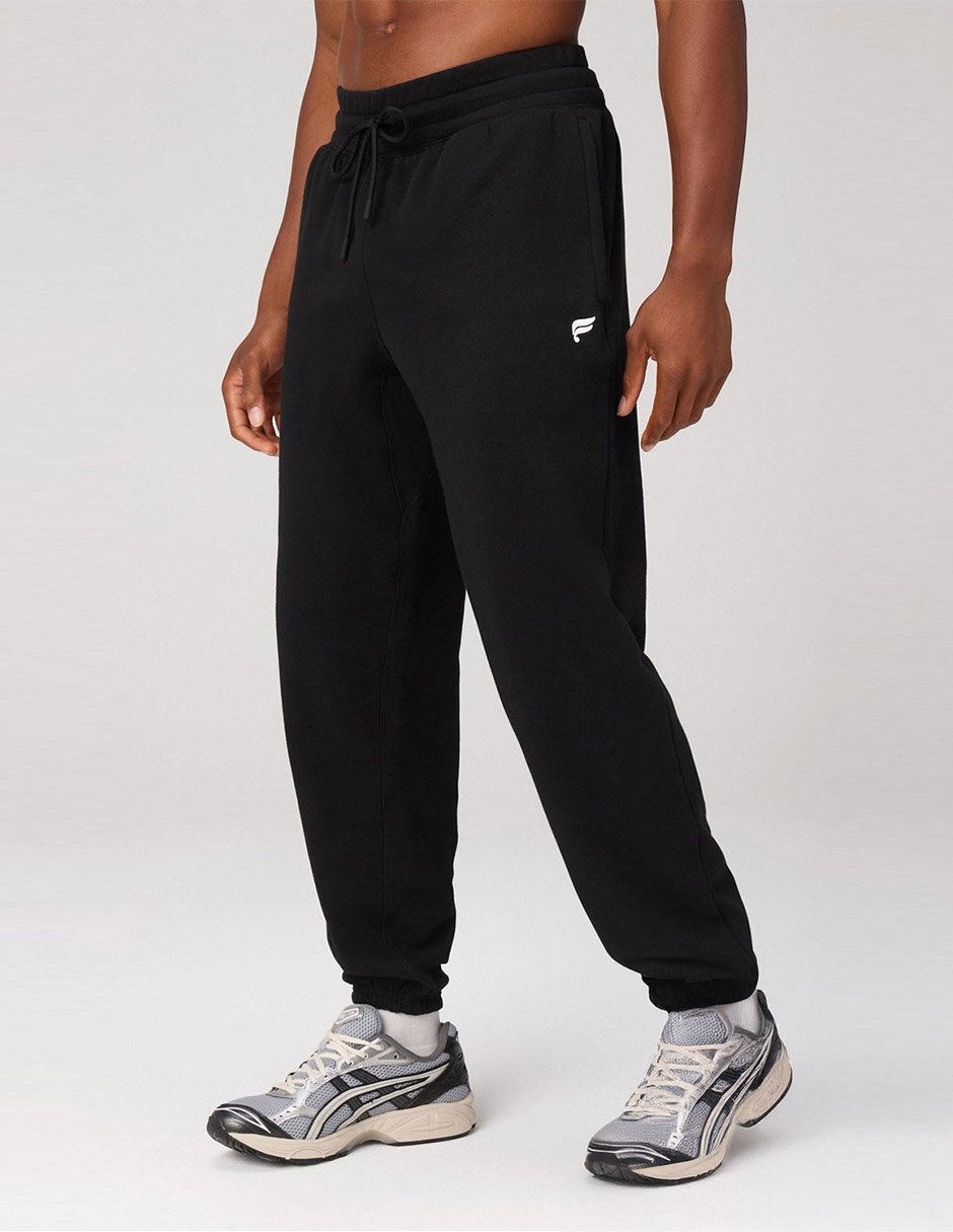 PANTS FABLETICS FLAP-MB0180, M, NEGRO
