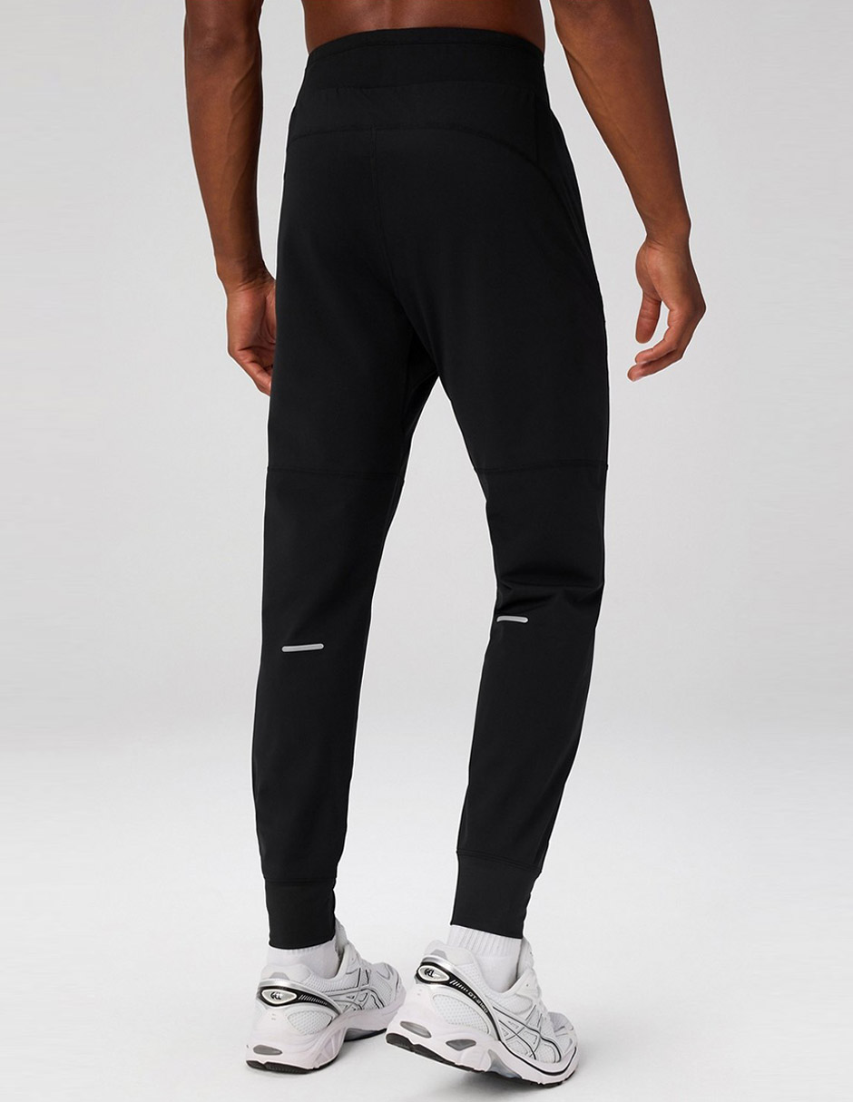 Jogger slim estampado logo con bolsillos para hombre