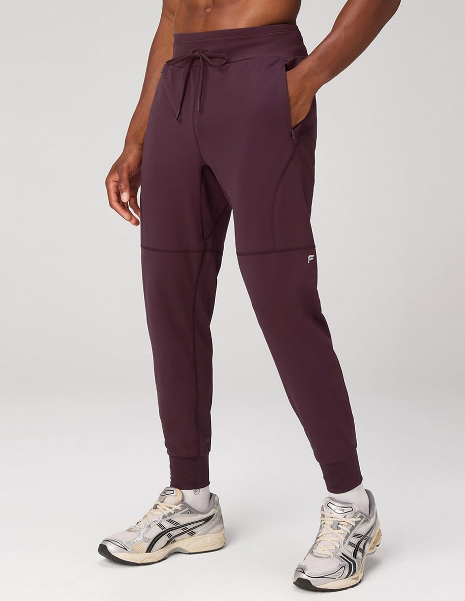 Jogger slim estampado logo con bolsillos para hombre Jogger slim estampado logo con bolsillos para hombre