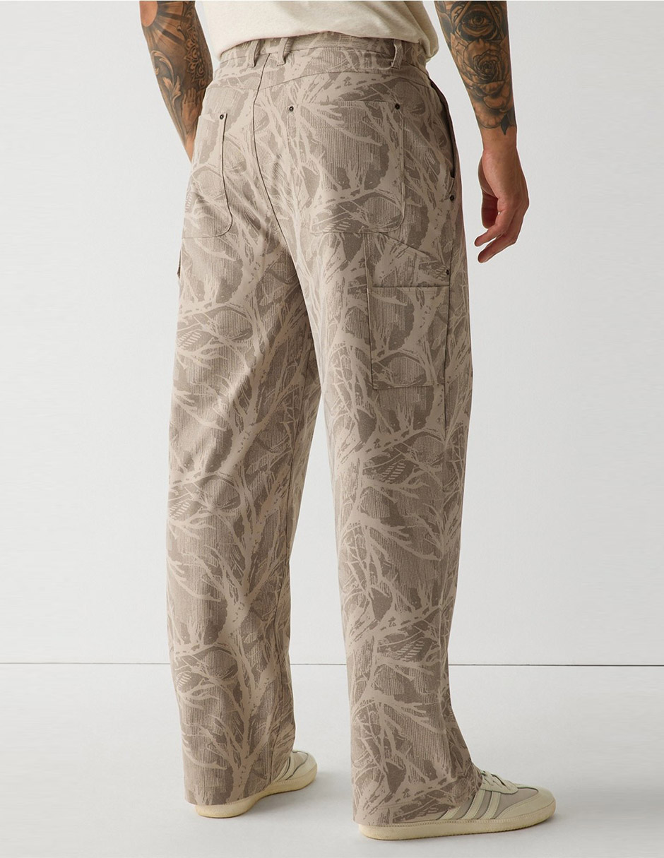 Pantalón straight de algodón para hombre 2
